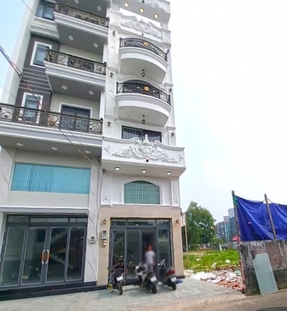Nhà mới 100% 4 lầu ST đường số cạnh KDC Him Lam, Phường Tân Hưng, Quận 7