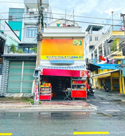 Vị trí KDBB - Căn góc 2 lầu ST mặt tiền Trần Xuân Soạn, Phường Tân Kiểng, Quận 7