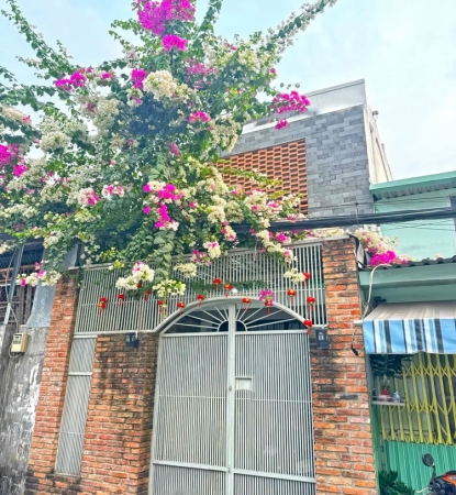 Kèo thơm - Nhà 1 lầu mặt tiền hẻm 8m Trần Văn Khánh, Quận 7