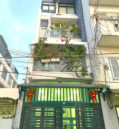 Nhà 4 lầu ST mặt tiền hẻm 8m Bùi Văn Ba, Phường Tân Thuận Đông, Quận 7
