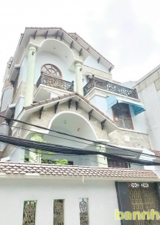 Biệt thự cổ điển hầm 3 lầu hẻm xe hơi KDC Kiều Đàm, Phường Tân Hưng, Quận 7