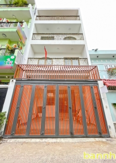 Nhà phố đẹp 3 lầu ST hẻm 8m Bùi Văn Ba, Phường Tân Thuận Đông, Quận 7