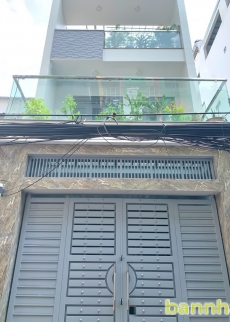 Nhà 2 lầu ST mặt tiền hẻm xe hơi Tân Thuận Tây, Phường Bình Thuận, Quận 7