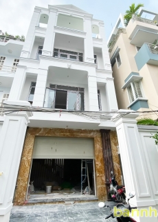 Nhà mới 100% 2 lầu ST hẻm 4m Huỳnh Tấn Phát, Phường Bình Thuận, Quận 7