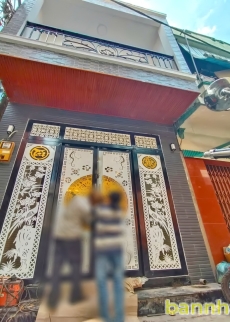 Nhà đẹp mới hoàn thiện 1 lầu mặt tiền hẻm 3m Trần Văn Khánh, Quận 7