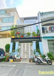 Cho thuê nhà 1 lầu ST hẻm nhựa 8m Huỳnh Tấn Phát Quận 7