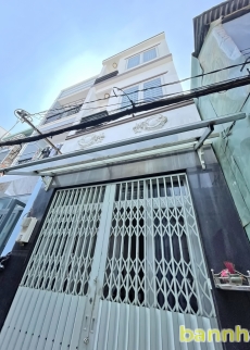 Bán nhà 2 lầu mặt tiền hẻm 3m Bùi Văn Ba, Phường Tân Thuận Đông, Quận 7