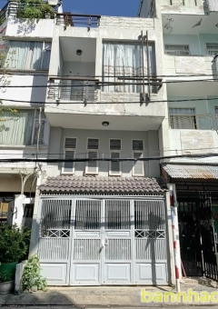 Nhà phố 1 lầu ST khu Cư xá ngân hàng, Phường Tân Thuận Tây, Quận 7