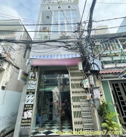 Giá tốt - Nhà 2 lầu ST hẻm 4m Trần Văn Khánh, Phường Tân Thuận Đông, Quận 7