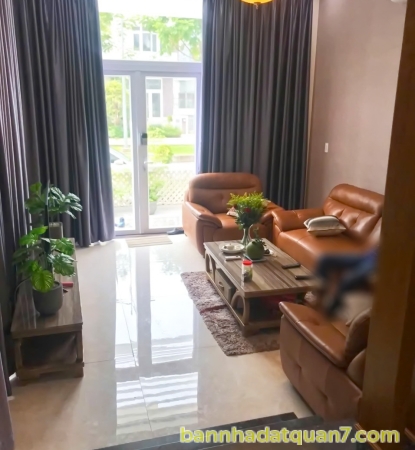 Biệt thự hầm 3 lầu view công viên KDC Jamona Golden Silk, Quận 7