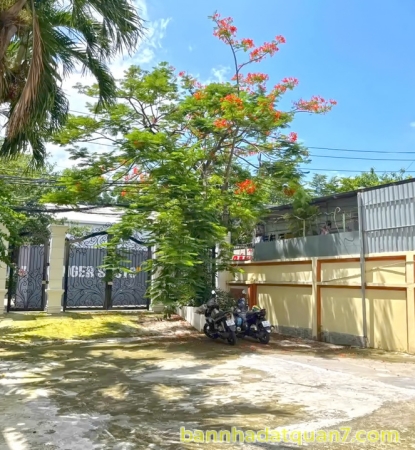 Biệt thự sân vườn 2 lầu hẻm xe tải Bùi Văn Ba, Tân Thuận Đông, Quận 7