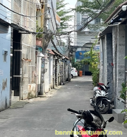 Nhà phố 2 lầu ST mặt tiền HXH Trần Xuân Soạn, Phường Tân Hưng, Quận 7
